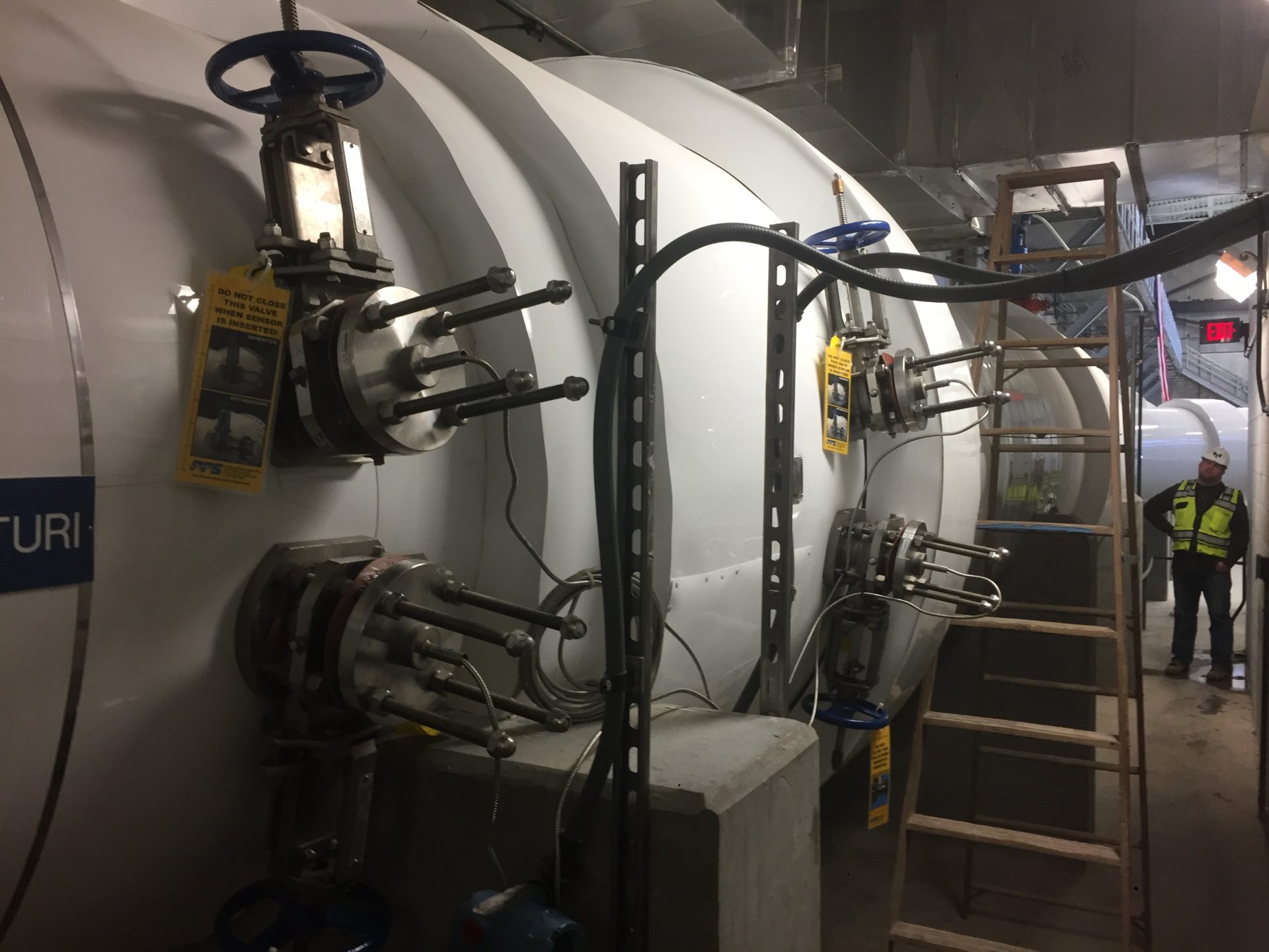 Start-up on 72" Fabricated Sealed Meter System